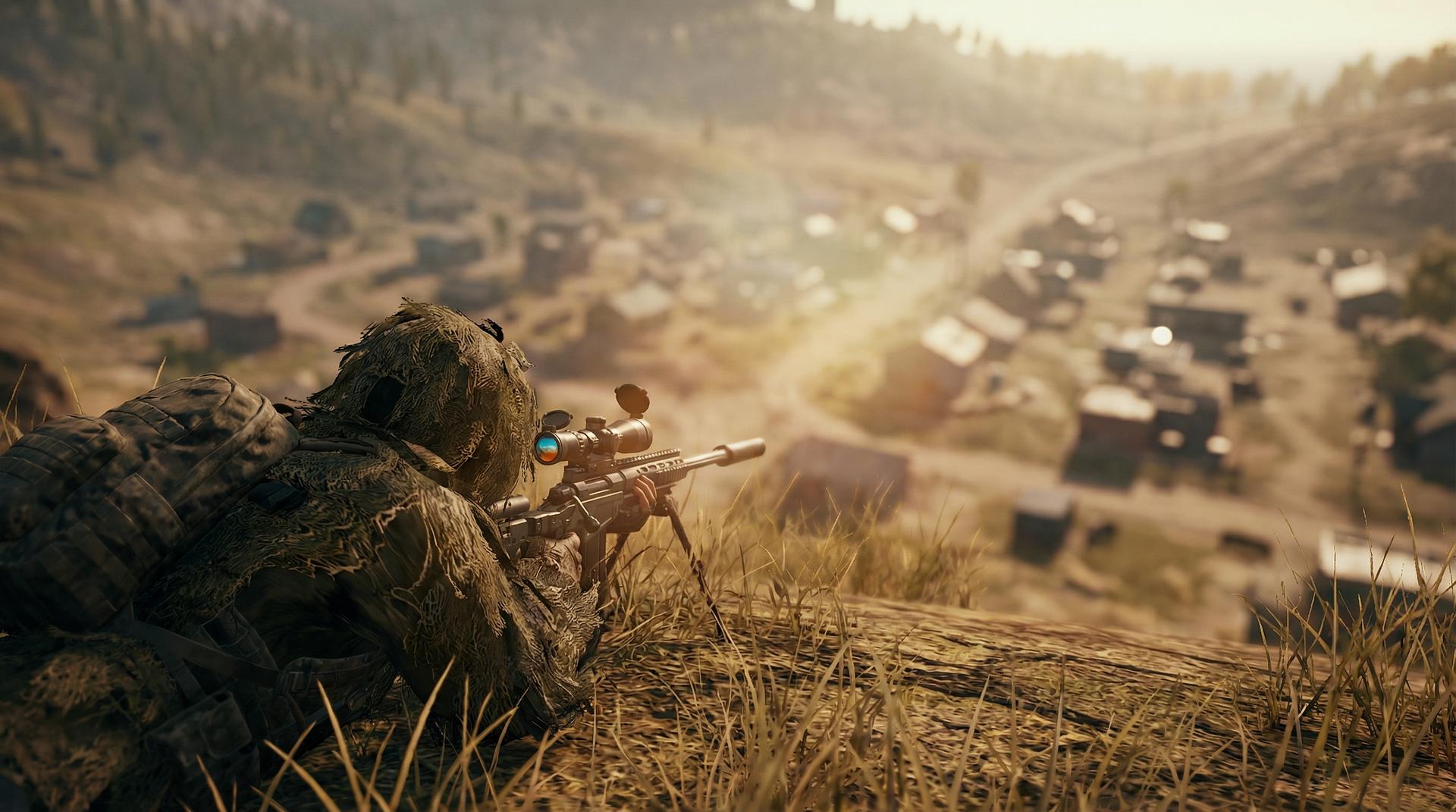 九一绝地求生狙击手视频解说