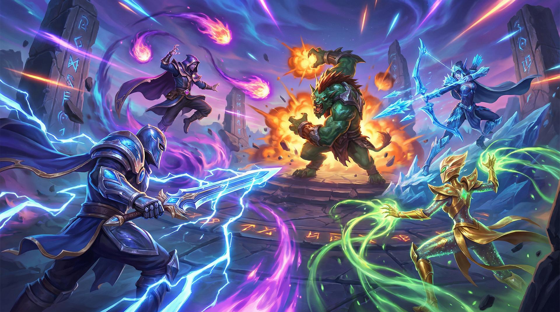 九一英雄联盟团战视频解说